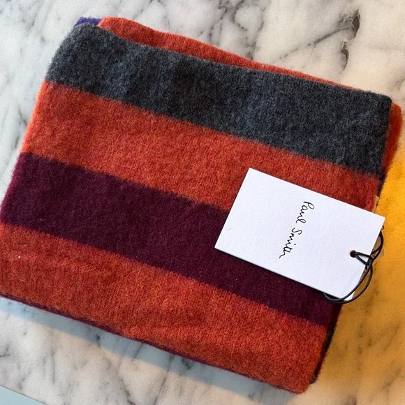 Paul Smith Multicolor Wool Scarf - Picture 5 of 5